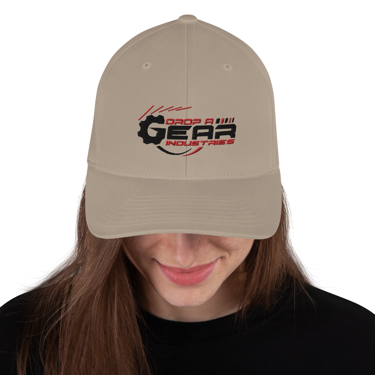 Classic Drop A Gear Logo Flexfit Hat