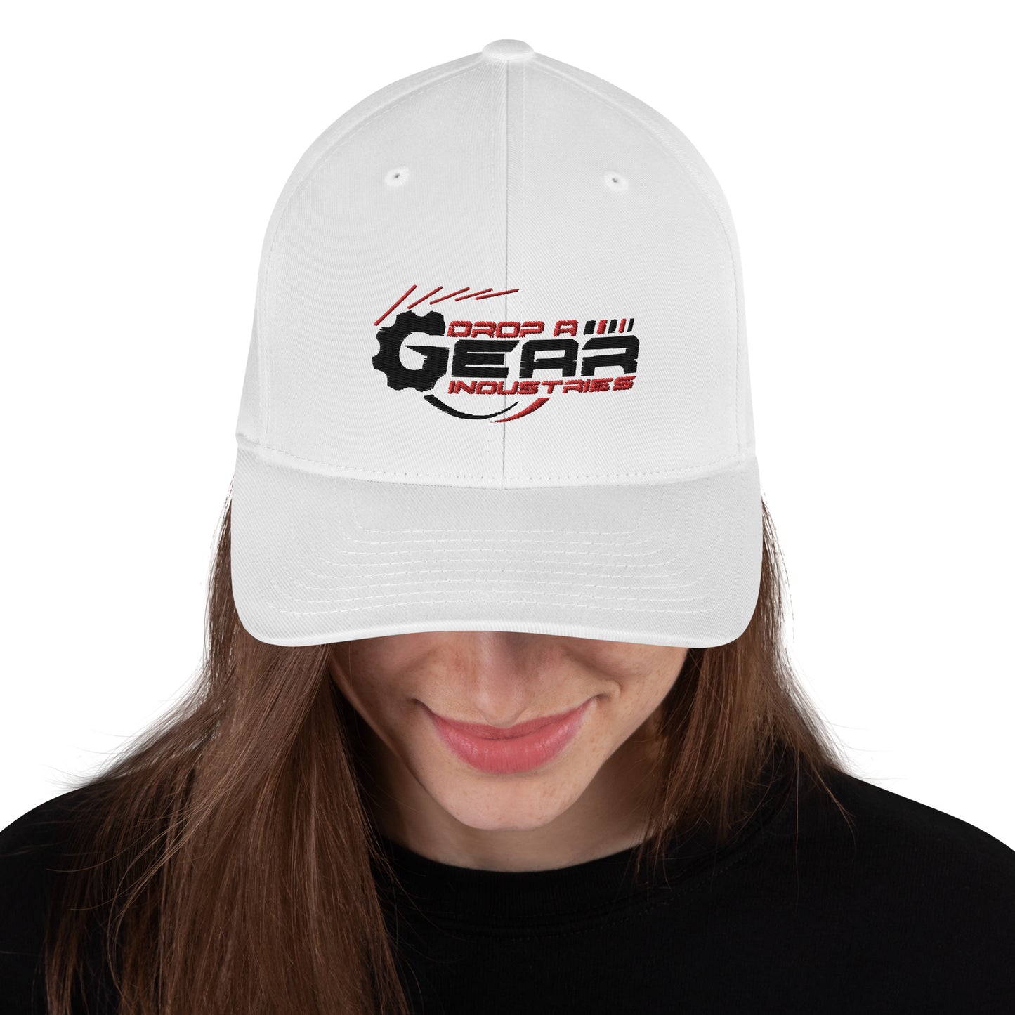 Classic Drop A Gear Logo Flexfit Hat