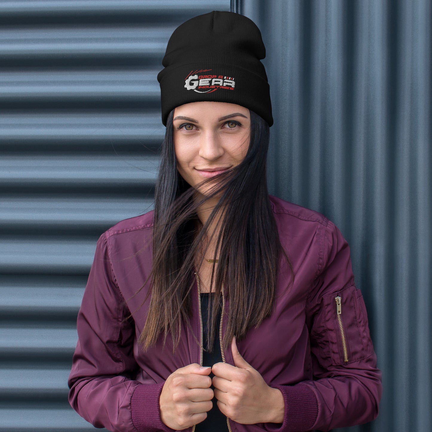 Drop A Gear Logo Beanie