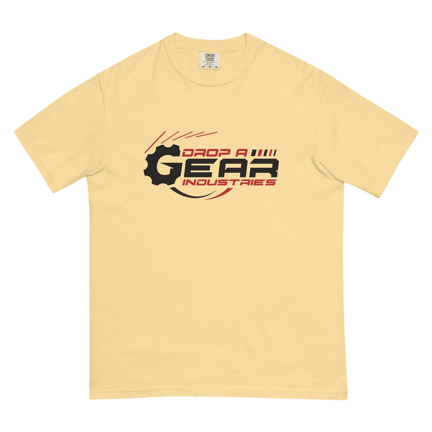 Drop A Gear Industries logo T-shirt