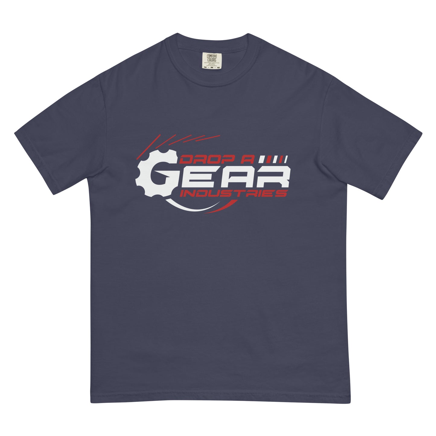 Drop A Gear Industries Logo dark colors T-Shirt